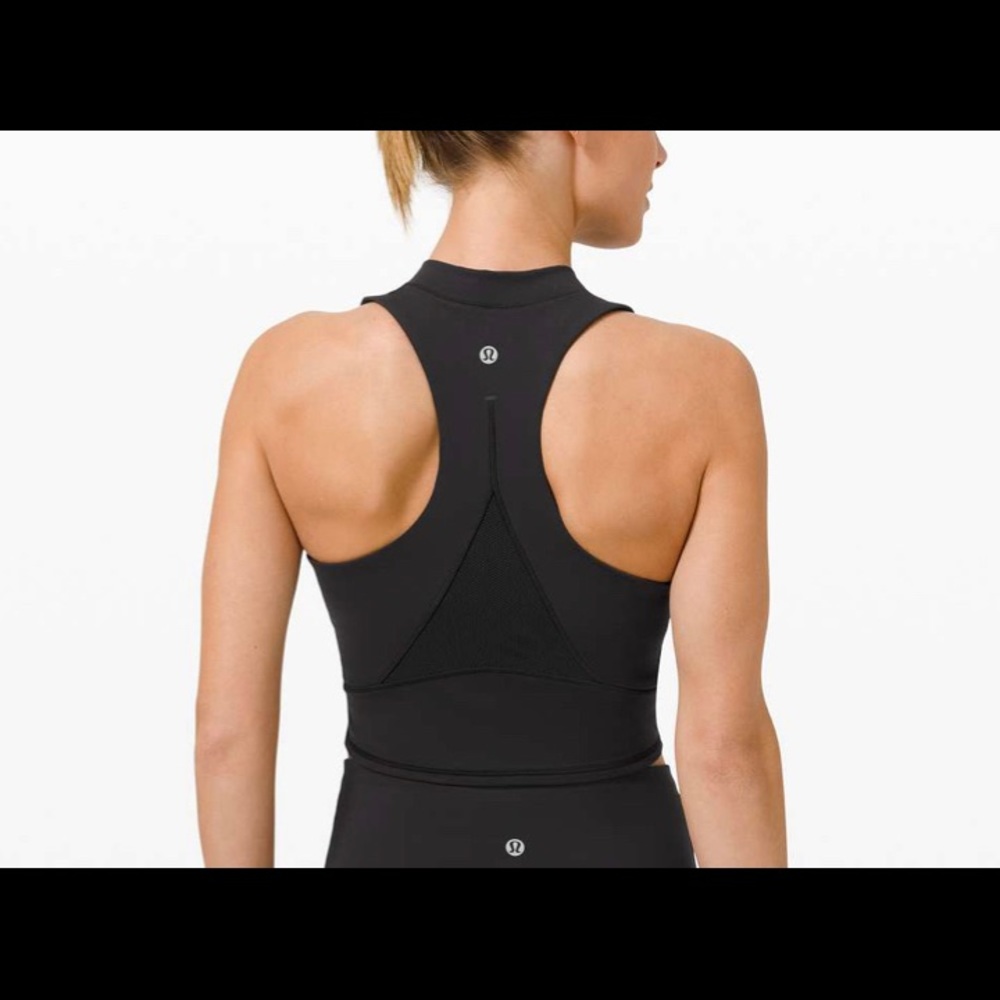 Everlux & Mesh Cropped Tank BNWT